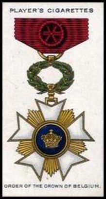 39 The Order of the Crown of Belgium